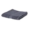 Xenos Handdoek - grijs - 50x100 cm- Badtextiel|Badkamer Accessoires
