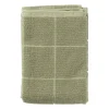 Xenos Handdoek - groen - 50x50 cm- Thee- En Keukendoeken