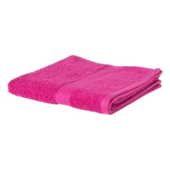Xenos Handdoek - roze - 50x100 cm- Badtextiel|Badkamer Accessoires