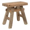 Xenos Handmade krukje Ubud - recycle hout - 45x27x45 cm- Krukjes