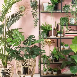 Xenos Hangplant in pot - 55 cm- Kunstplanten