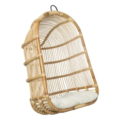 Xenos Hangstoel Aqua - naturel - 70x60x124 cm- Hangstoelen