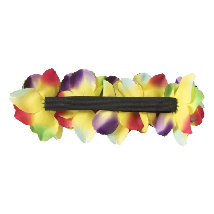 Xenos Hawaii haarband - multikleur- Verkleedaccessoires