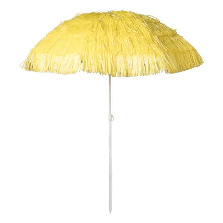 Xenos Hawaii parasol - geel - ø160x180 cm- Parasols|Strandaccessoires