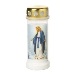 Xenos Herdenkingslicht Maria - wit- Herdenkingslichten