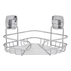 Xenos Hoek rek easy lock - 21x21x10 cm- Doucherekjes