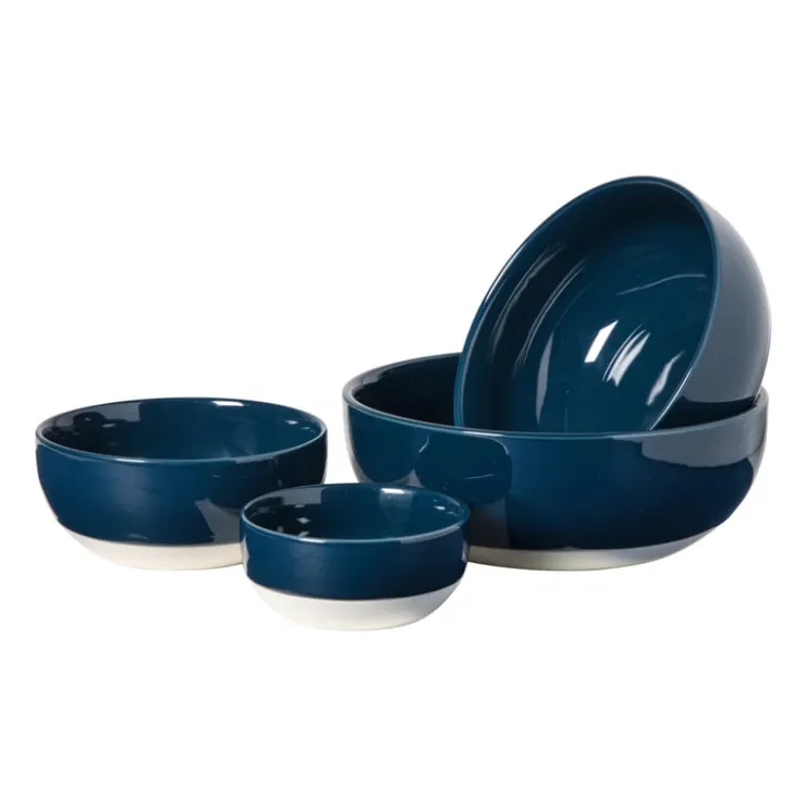 Hugo Kennis schaal - blauw/wit - ø12 cm- Schalen