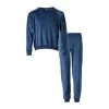 Xenos Huispak 2-delig - blauw - maat S/M- Winterartikelen