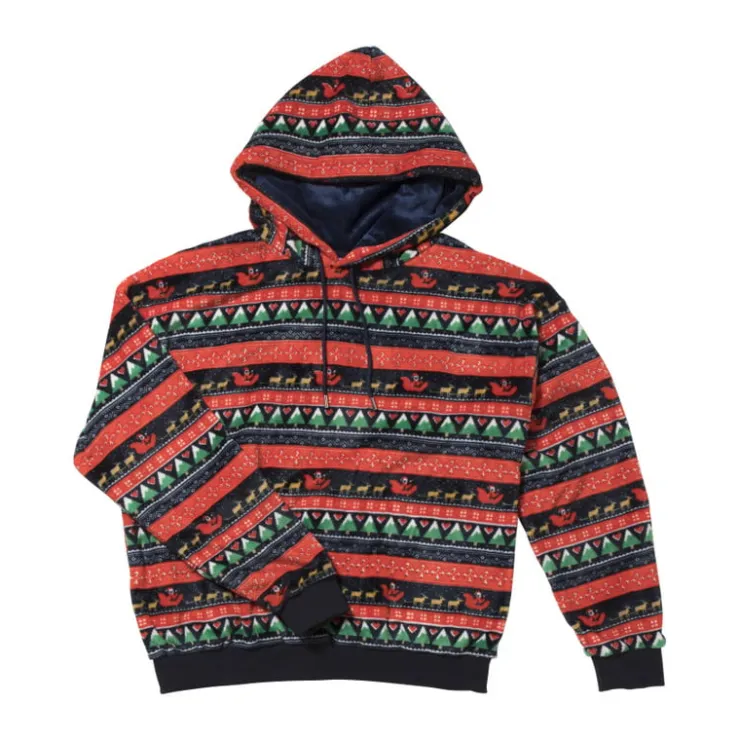 Xenos Huispak kerst - blauw - maat S/M- Winterartikelen