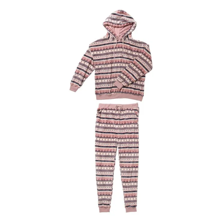 Xenos Huispak kerst - roze - maat S/M- Winterartikelen