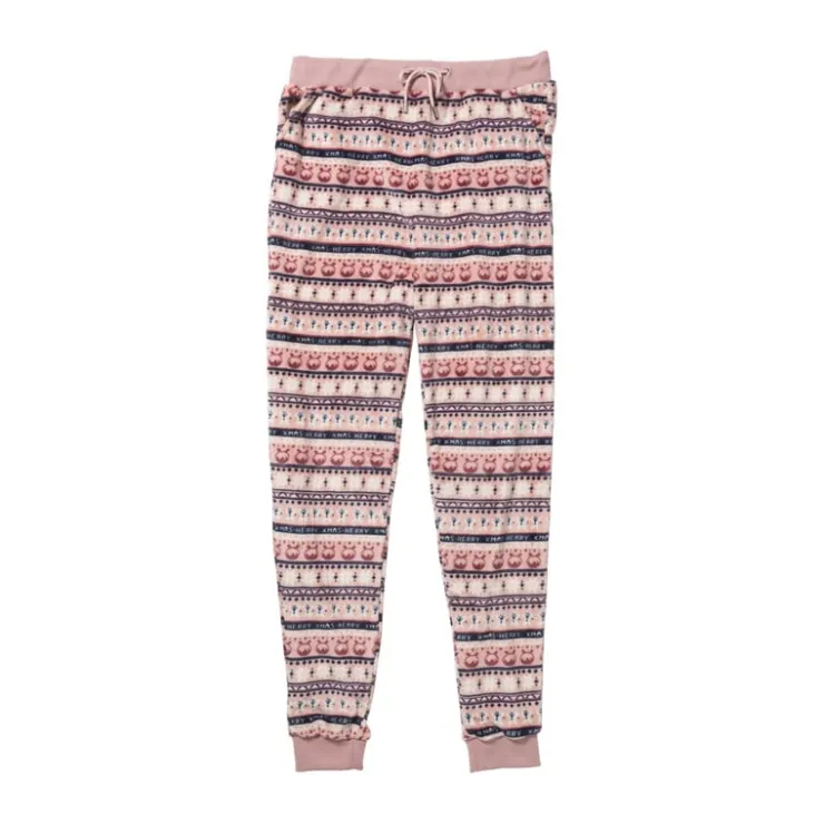 Xenos Huispak kerst - roze - maat S/M- Winterartikelen