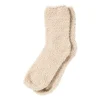 Xenos Huissok fluffy - beige - one size- Winterartikelen|Huissokken