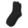 Xenos Huissok fluffy - zwart - one size- Winterartikelen|Huissokken