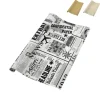 Xenos Inpakpapier kraft met print - diverse varianten - 70x200 cm- Inpakpapier