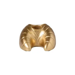 Xenos Kandelaar croissant Monique - goud - 4x6.5x6.5 cm- Kandelaars