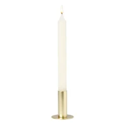 Xenos Kandelaar middel - goud - ø6x7 cm- Kerstcadeaus|Kandelaars