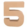 Xenos Kartonnen cijfer 5- Hobbyletters