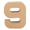 Xenos Kartonnen cijfer 9- Hobbyletters