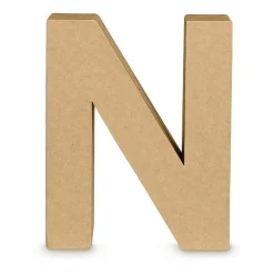 Xenos Kartonnen letter N- Hobbyletters