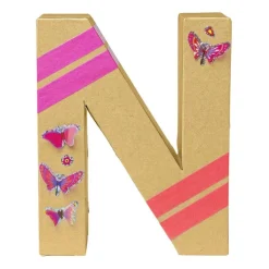 Xenos Kartonnen letter N- Hobbyletters