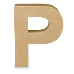 Xenos Kartonnen letter P- Hobbyletters