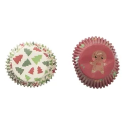 Xenos Kerst cupcake set - set van 24- Kerst Bakken