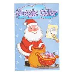 Xenos Kerst toverkrasblok - diverse varianten- Kleurboeken|Kerst Knutselen