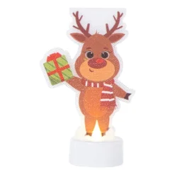 Xenos Kerst waxinelichtje - 6.5 cm - diverse varianten- Kerstverlichting