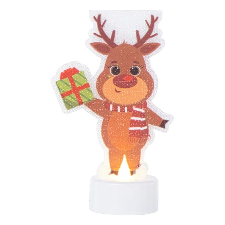 Xenos Kerst waxinelichtje - 6.5 cm - diverse varianten- Kerstverlichting