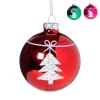 Xenos Kerstbal boom - rood - diverse varianten- Kerstballen