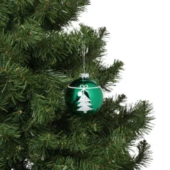 Xenos Kerstbal boom - rood - diverse varianten- Kerstballen
