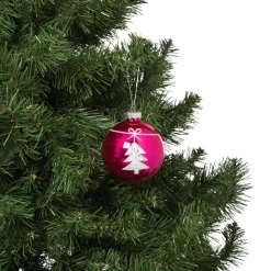 Xenos Kerstbal boom - rood - diverse varianten- Kerstballen