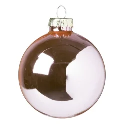 Xenos Kerstbal box - set van 8 - ø7 cm- Kerstballen