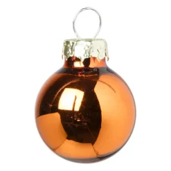 Xenos Kerstbal box boho - multikleur - set van 24- Kerstballen