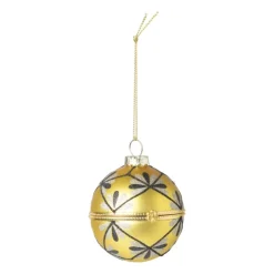 Xenos Kerstbal faberge - goud -ø6 cm- Kerstballen