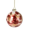 Xenos Kerstbal glossy - bordeauxrood- Kerstballen