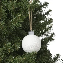 Xenos Kerstbal LED figuurtjes - wit- Kerstballen
