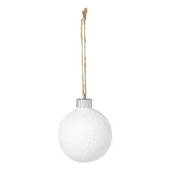 Xenos Kerstbal LED figuurtjes - wit- Kerstballen