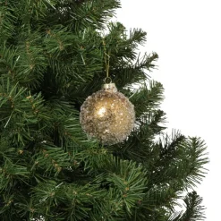 Xenos Kerstbal shiny - goudkleurig- Kerstballen