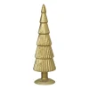 Xenos Kerstboom beeldje groot - olijfgroen - ø8x30 cm- Kleine Kerstbomen|Kerstfiguren