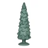 Xenos Kerstboom beeldje groot - groen - ø8x30 cm- Kleine Kerstbomen|Kerstfiguren