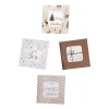 Xenos Kerstcadeau tags - roze - set van 24- Kerst Inpakken