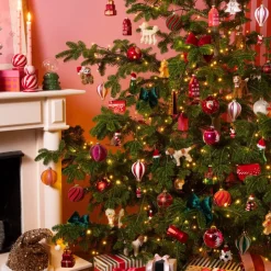 Xenos Kersthanger augurk met kerstmuts - groen - 11x3.5x3.2 cm- Kersthangers|Kerstballen