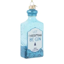 Xenos Kersthanger blauwe gin- Kersthangers|Kerstballen