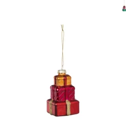 Xenos Kersthanger cadeautjes - diverse varianten - 9.8x5.5x5 cm- Kersthangers|Kerstballen