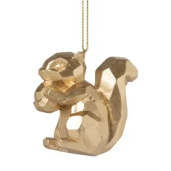 Xenos Kersthanger dier goud - diverse varianten - glas- Kersthangers|Kerstballen