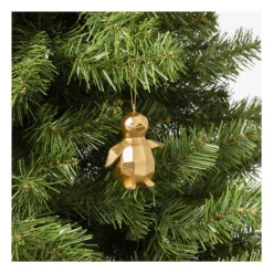Xenos Kersthanger dier goud - diverse varianten - glas- Kersthangers|Kerstballen