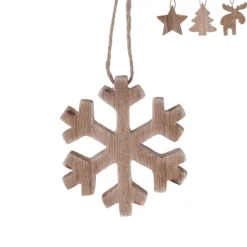 Xenos Kersthanger hout - diverse varianten- Kersthangers|Kerstballen