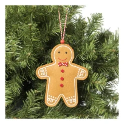Xenos Kersthanger koekmannetje - diverse varianten - 10.5x9.5x1 cm- Kersthangers|Kerstballen