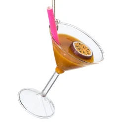 Xenos Kersthanger pornstar martini - multikleur - 9.5x7.5x6.5 cm- Kersthangers|Kerstballen
